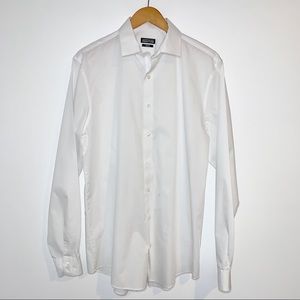 Kenneth Cole Reaction White Slim Fit Dress Shirt